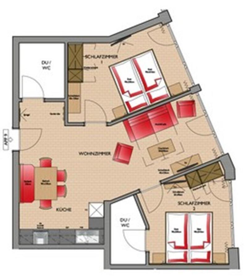 A Casa Saphir Appartement-Hotel Solden Luaran gambar
